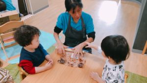 食育クッキング！手作りバレンタインクッキー