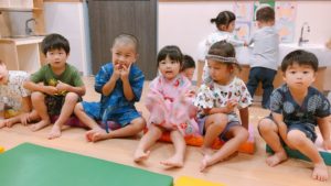 夏祭りをしました!みんなと一緒に夏の楽しい思い出作り♪