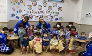 ☆夏まつり☆|大阪・上本町の保育園レオラ
