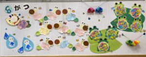 ☆6月の壁面製作☆|大阪・上本町の保育園レオラ