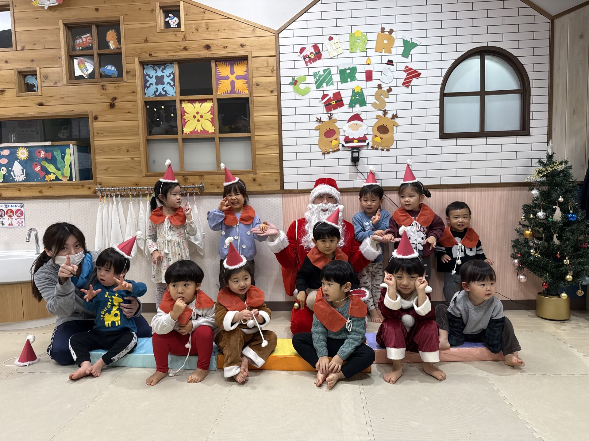 ☆クリスマス会☆｜大阪・上本町の保育園レオラ